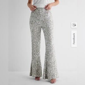Express Sequin High Rise Pants 🪩